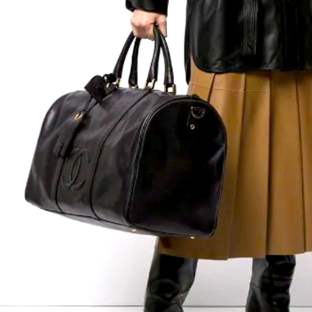 💎AUTHENTIC 💎CAVIAR CHANEL BOSTON DUFFLE BAG
